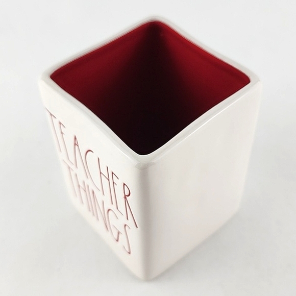 Rae  Dunn Artisan Pens Pencils Stationary Holder TEACHER THINGS - Picture 8 of 11